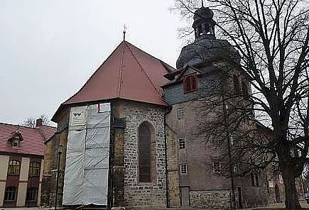 Bild: Unterkirche Bad Frankenhausen aufgenommen
