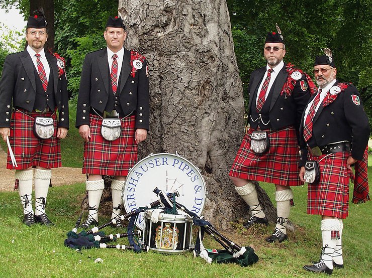 Bild: Pipes & Drums in Udersleben