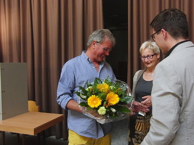 Bild: Dank an Gerhard Hartleb