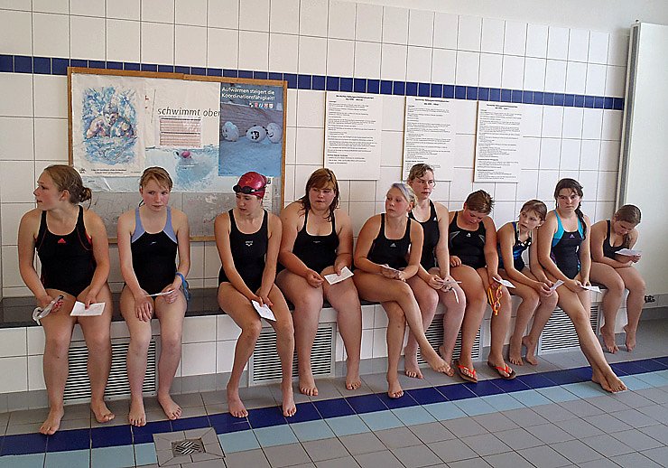 Bild: Von den Kreisjugendspielen im Schwimmen