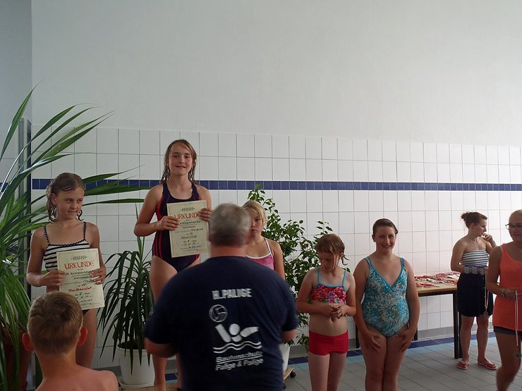 Bild: Von den Kreisjugendspielen im Schwimmen