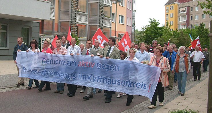 Bild: Demo gegen Rechts