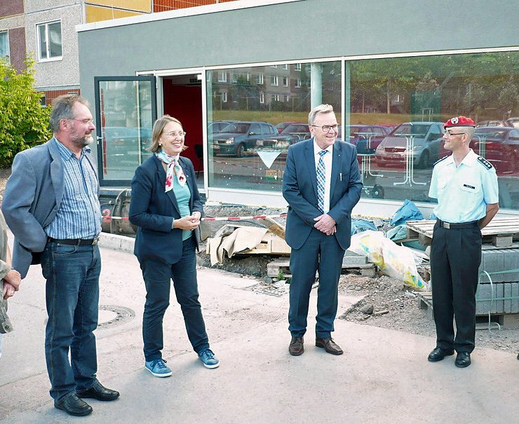 Bild: Pflegezentrum besucht