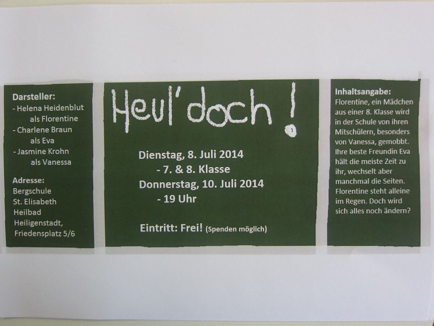 Bild: Plakat