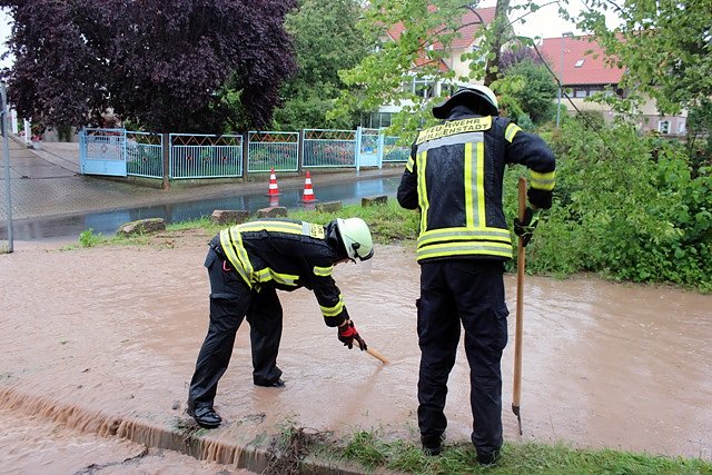 Bild: Unwetter in Heiligenstadt