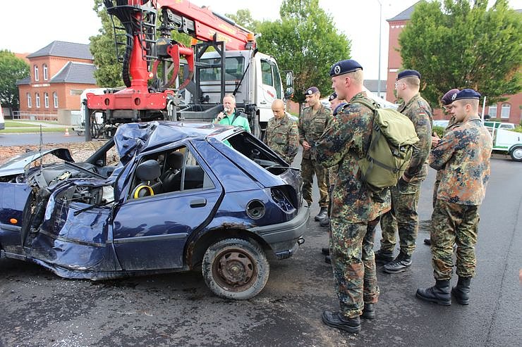 Bild: Verkehrssicherheitstag bei der Bundeswehr