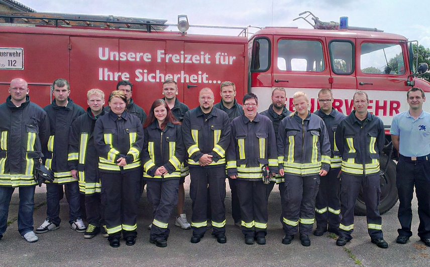 Bild: Sprechfunker ausgebildet