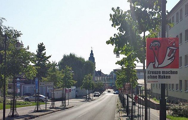 Bild: Stra&szlig;enwahlkampf er&ouml;ffnet