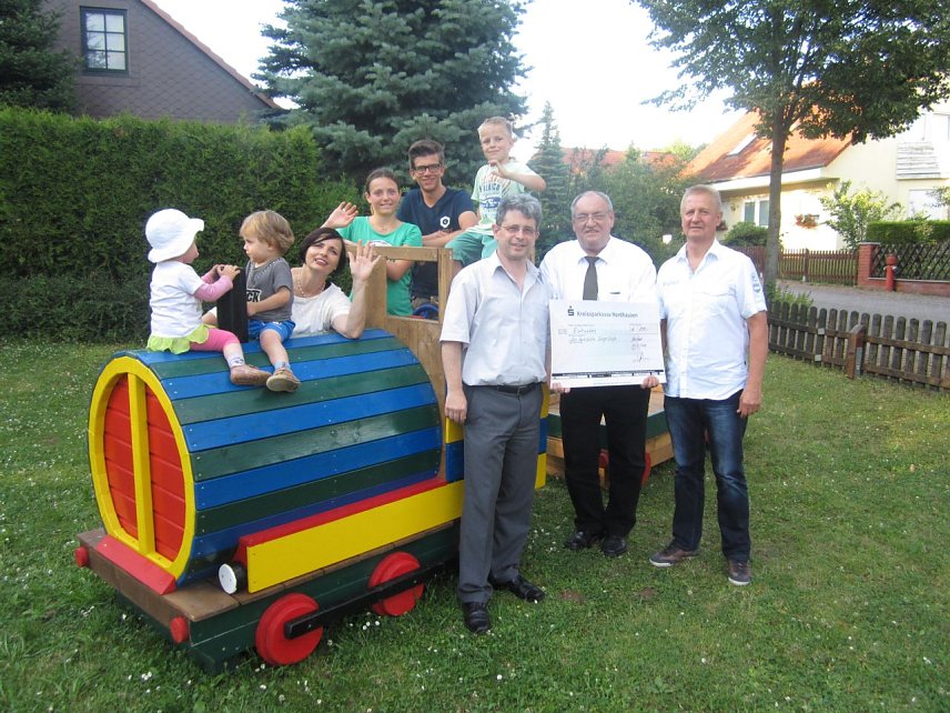 Bild: Neustadts Spielplatz in der Stiegener Stra&szlig;e