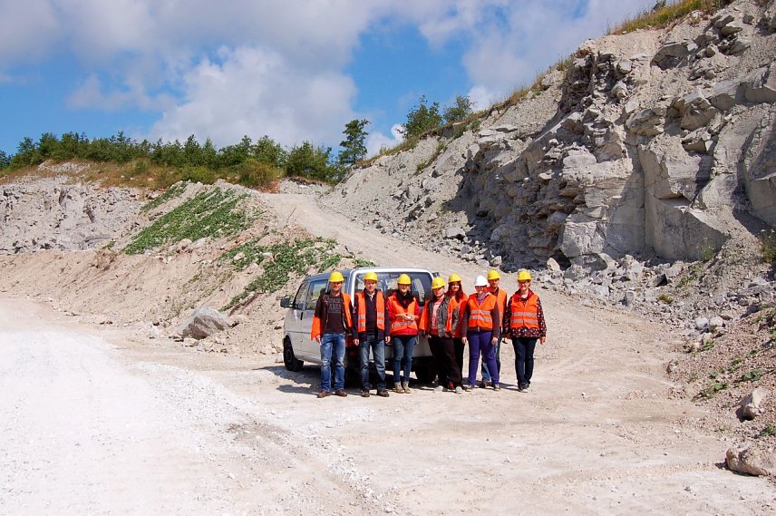Bild: Erkundung des heimischen Bergbaus