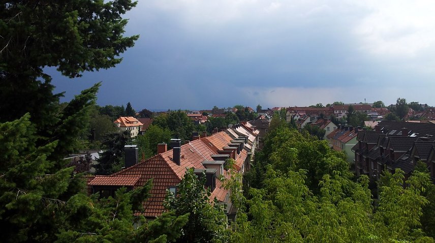 Bild: Es wird dunkel &uuml;ber Nordhausen