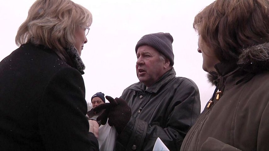 Bild: Inge Klaan im Gespr&auml;ch