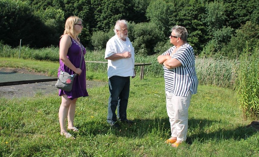 Bild: Im Gespr&auml;ch