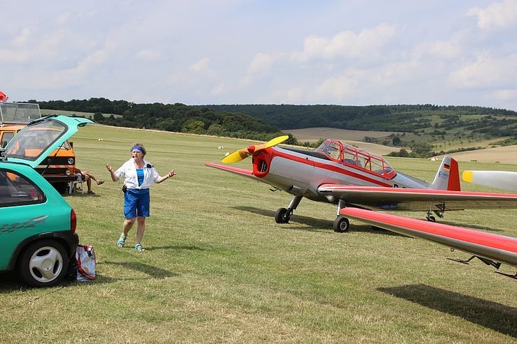 Bild: Morgen gro&szlig;e Flugschau