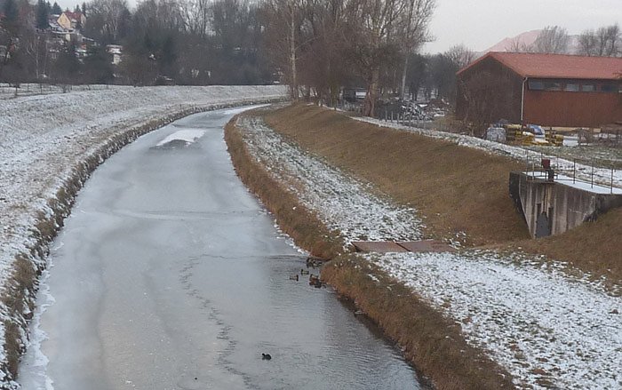 Bild: Die Wipper im Winter
