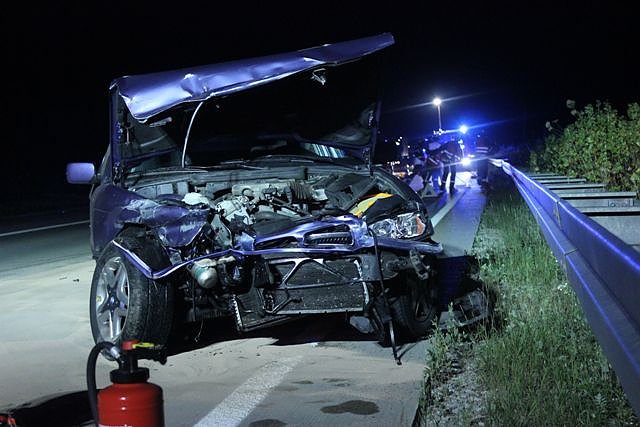 Bild: Unfall A 38
