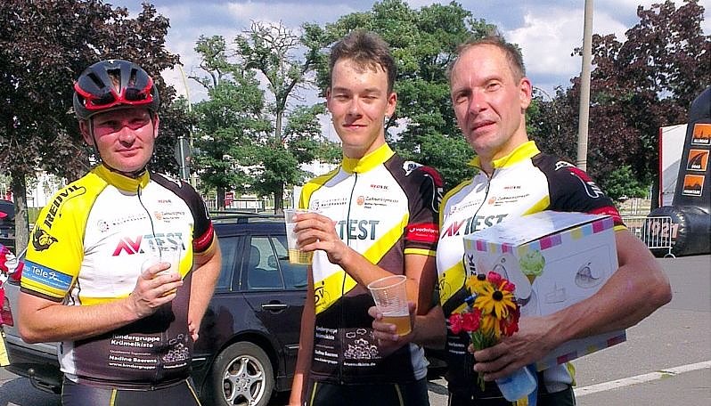 Bild: Radrennen in Leipzig