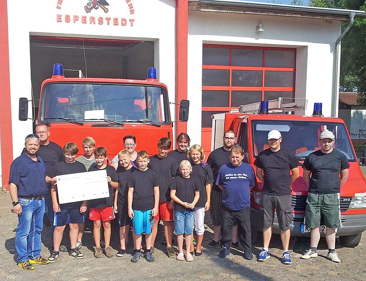 Bild: Unterst&uuml;tzung f&uuml;r die Jugendfeuerwehr