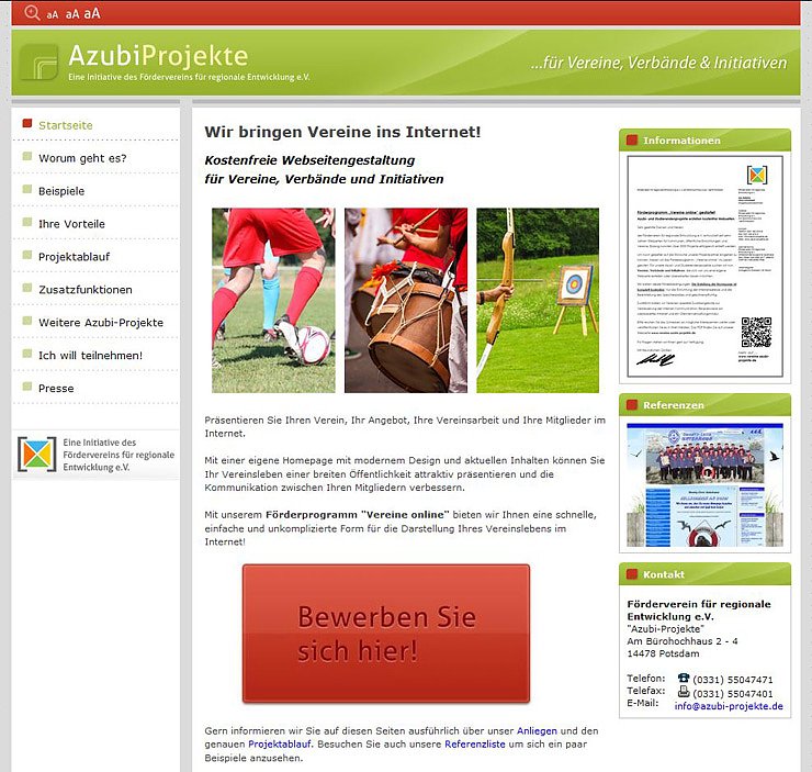 Bild: Vereine online...