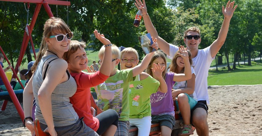 Bild: Spiel und Spa&szlig; im Camp