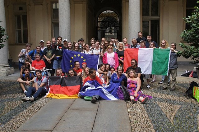 Bild: Jugentreffen in Italien