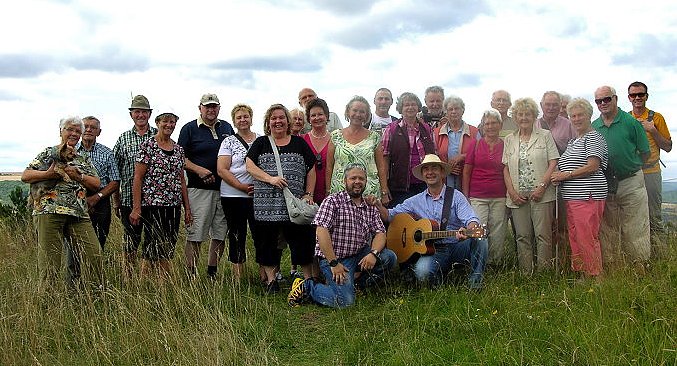 Bild: Musikalisch Wanderung im Kyffh&auml;userwald