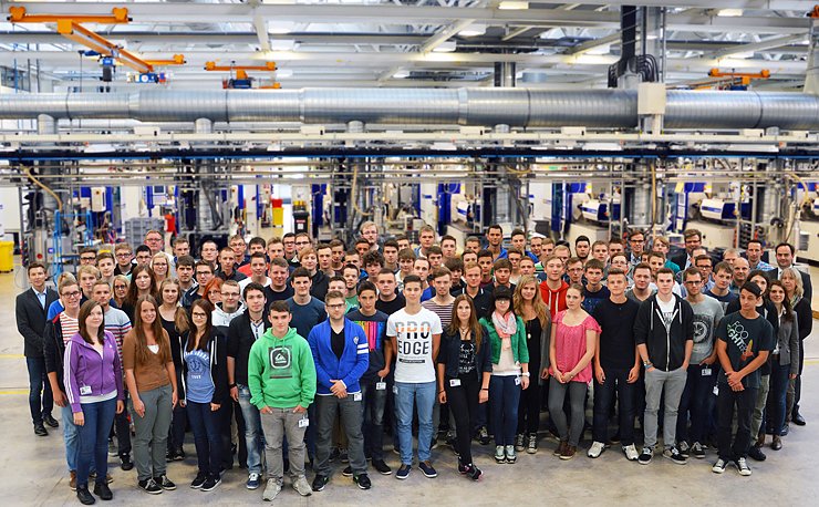 Bild: WAGO begr&uuml;&szlig;t 85 neue Auszubildende und Studenten