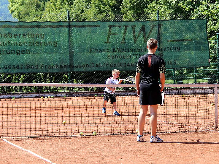 Bild: Tennis Ferienspa&szlig;