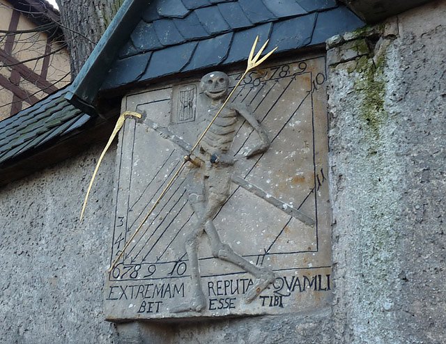 Bild: Skulptur Sensentod