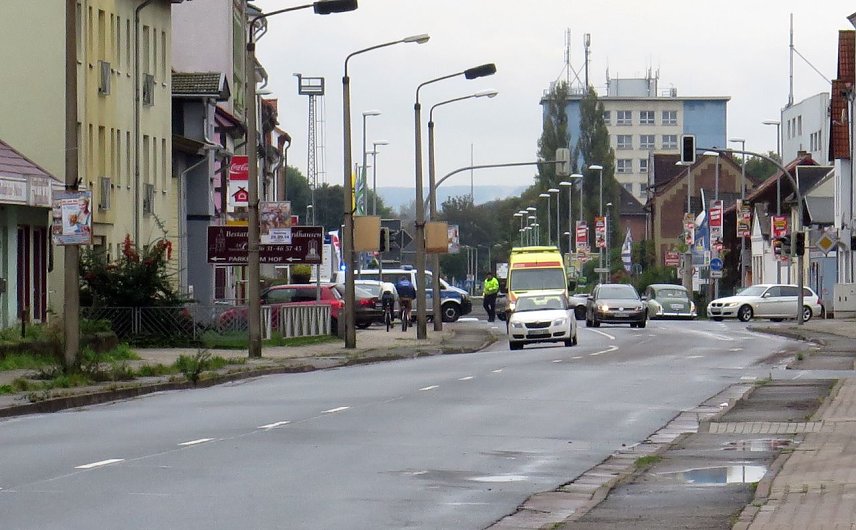 Bild: Unfall auf der Kreuzung