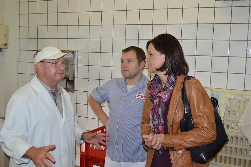 Bild: Kulinarischer Unternehmensbesuch in Greu&szlig;en