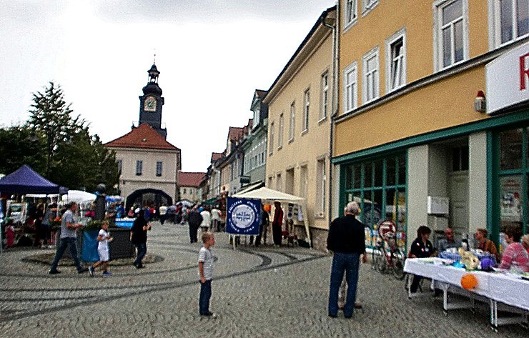 Bild: VdK stellte sich in Greu&szlig;en vor.