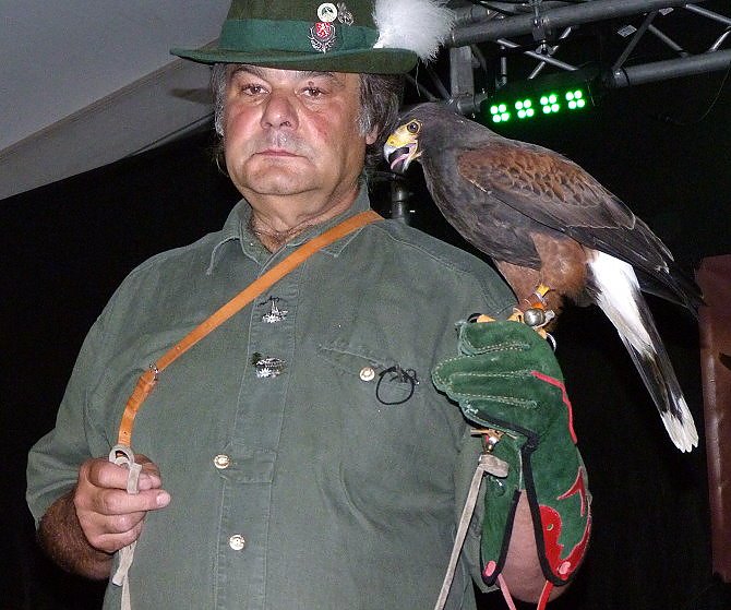 Bild: J&auml;gerschaft unterst&uuml;tzte Bauernmarkt