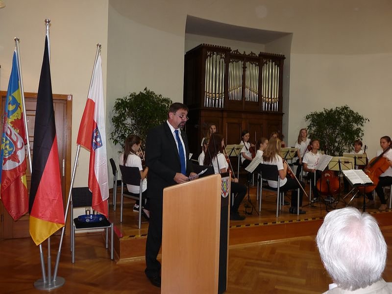 Bild: Beeindruckende Festrede