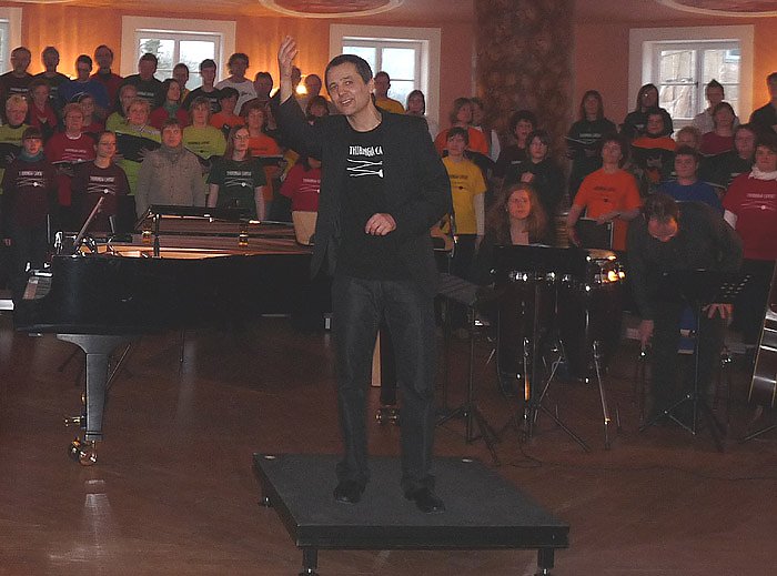 Bild: Musikworkshop im Achteckhaus