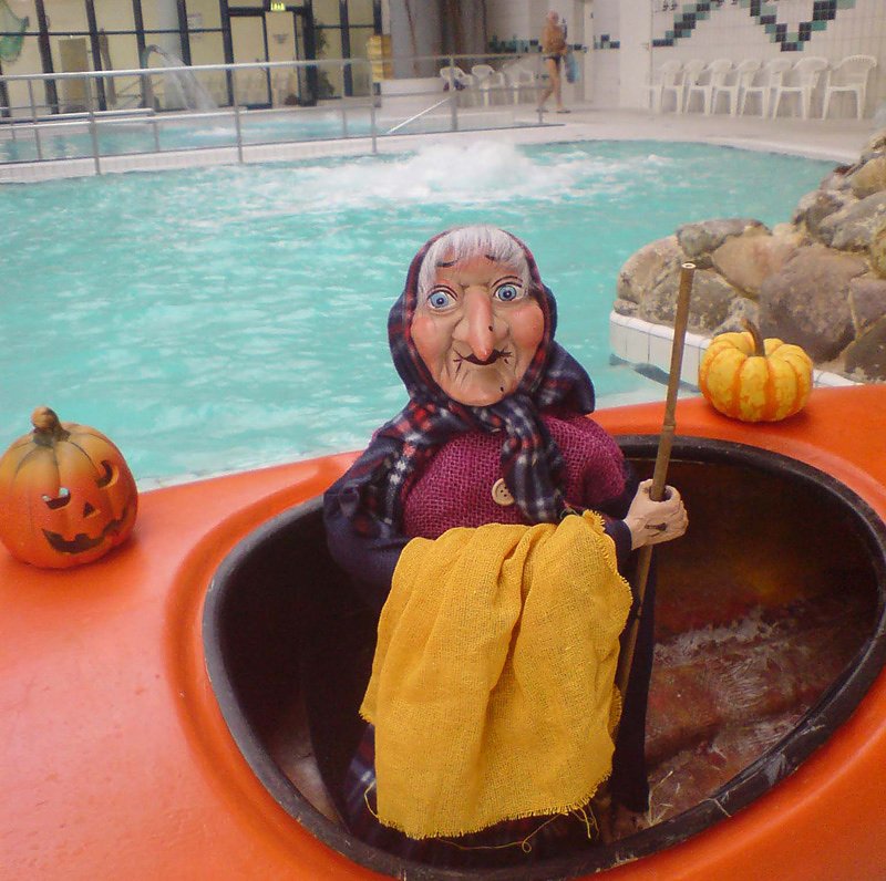 Bild: "Halloween-Kinderparty" und Ferienspa&szlig;
