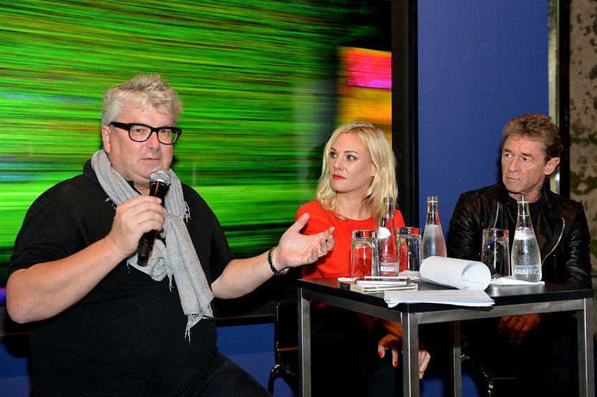 Bild: Prof. N&auml;der, Eva Hassman und Peter Maffay