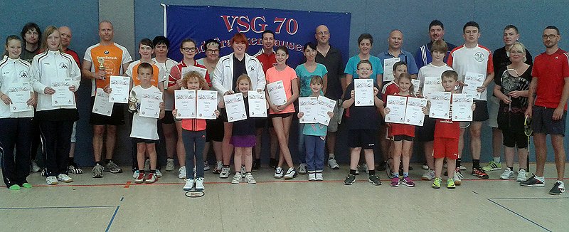 Bild: Badminton-Familien-Fest