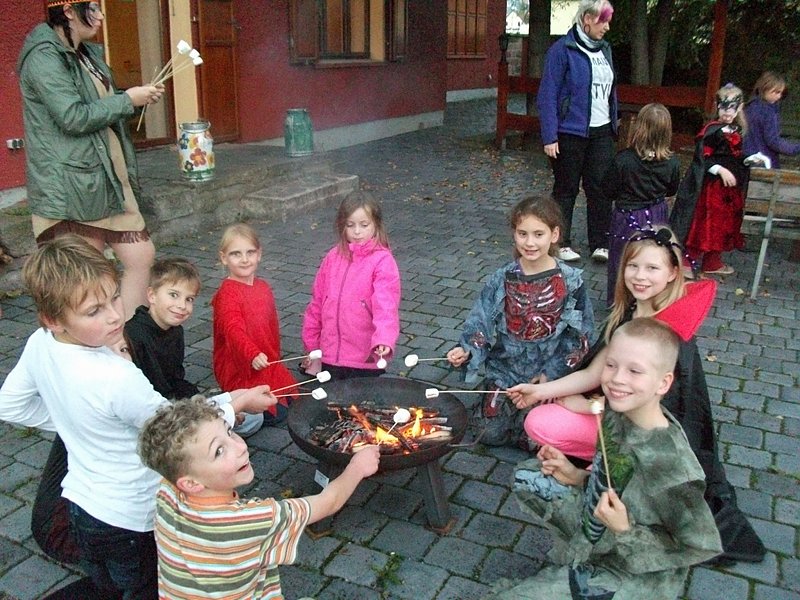 Bild: Halloween im Domizil