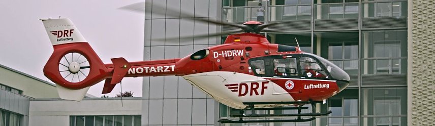 Bild: Bei schweren Unf&auml;llen im Einsatz: Christoph 37