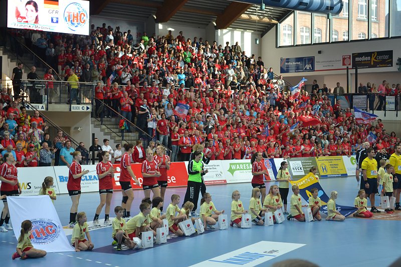 Bild: Beim Handball-Champions League-Spiel