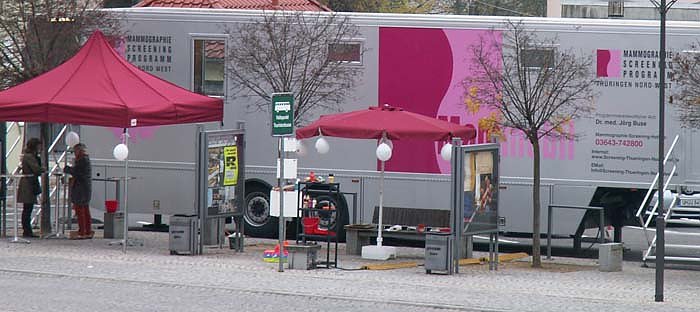 Bild: Mammobil wieder in Sondershausen