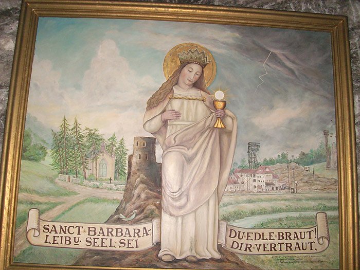 Bild: Gem&auml;lde im Besucherbergwerk Sondershausen
