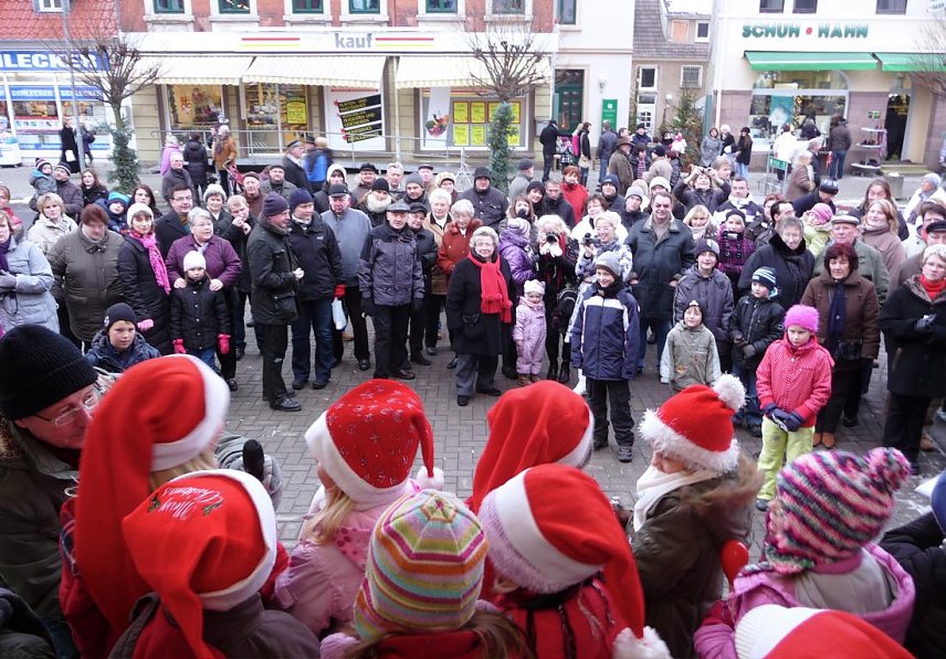 Bild: Auftritt zum Weihnachtsmarkt