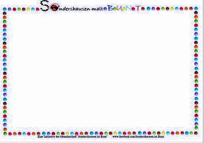 Bild: Sondershausen malt BUNT - Malt alle mit!