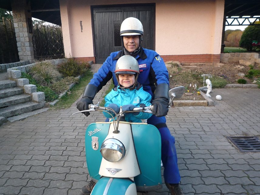 Bild: Motorroller made in GDR