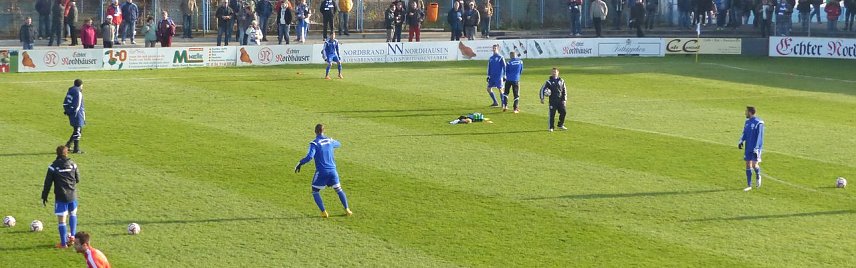 Bild: Bald geht es los - das letzte Heimspiel in diesem Jahr