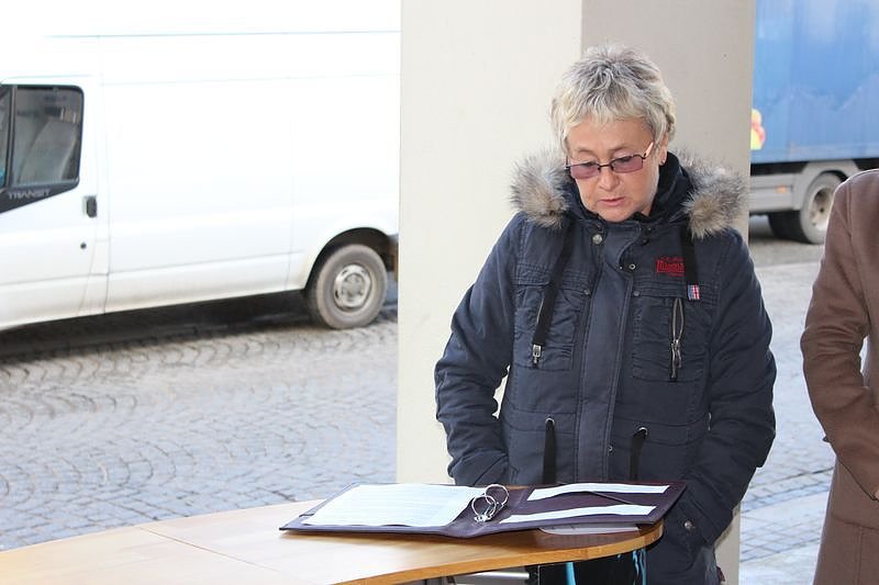 Bild: Nein zu Gewalt an Frauen