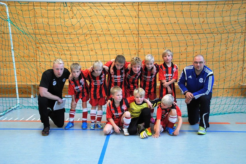 Bild: Zeigten auch in der Halle souver&auml;ne Leistungen: die F-Jugend von Wacker 90 Nordhausen