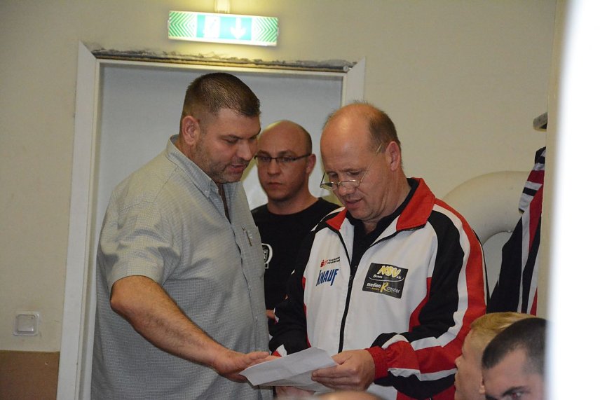 Bild: Michael D&ouml;ring (links) und Trainer Andreas Dietrich-Scherfling